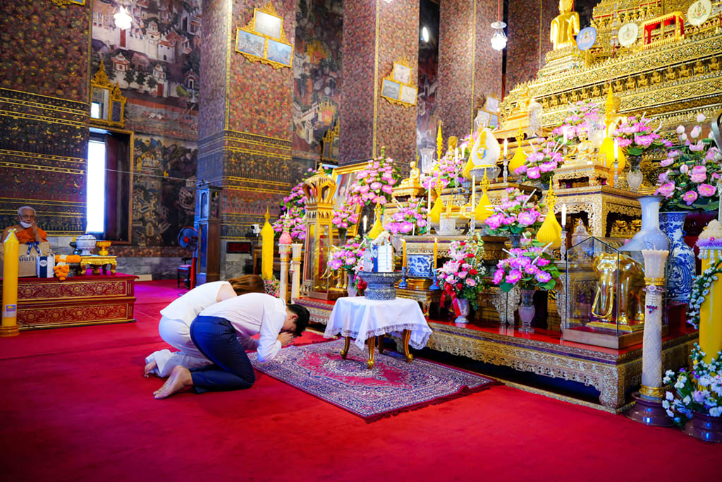 ทำบุญวันเกิดที่วัดโพธิ