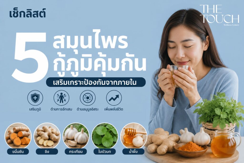 กินอาหารเป็นยา! เปิดวาร์ป 5 อาหารและสมุนไพรต้านภูมิแพ้ ปรับภูมิคุ้มกันจากภายใน เลิกง้อพาราและยาแก้แพ้