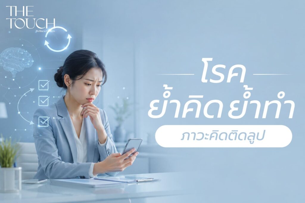 คิดวน คิดไม่ตก ทำอะไรก็ช้า! เช็กด่วน “โรคย้ำคิดย้ำทำ” หรือ “ภาวะคิดติดลูป” ภัยเงียบทำลายสมองคนออฟฟิศ
